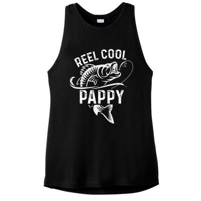 Fun Fishing Reel Deal Cool Dad Gift for Fisherman Ladies PosiCharge Tri-Blend Wicking Tank