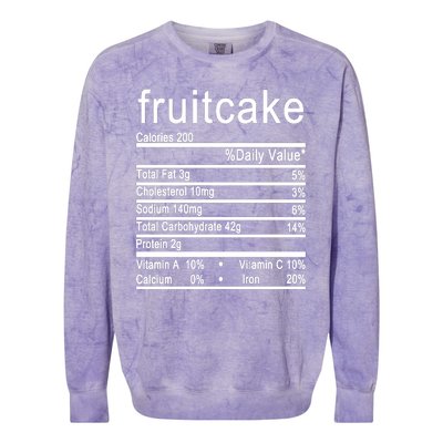 Fruitcake Colorblast Crewneck Sweatshirt