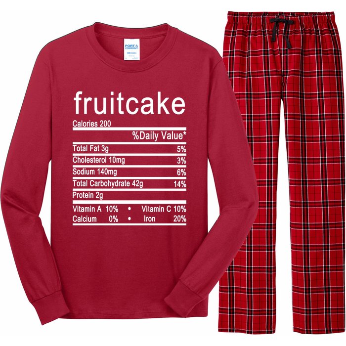 Fruitcake Long Sleeve Pajama Set