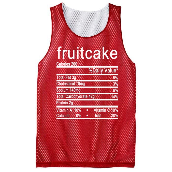 Fruitcake Mesh Reversible Basketball Jersey Tank