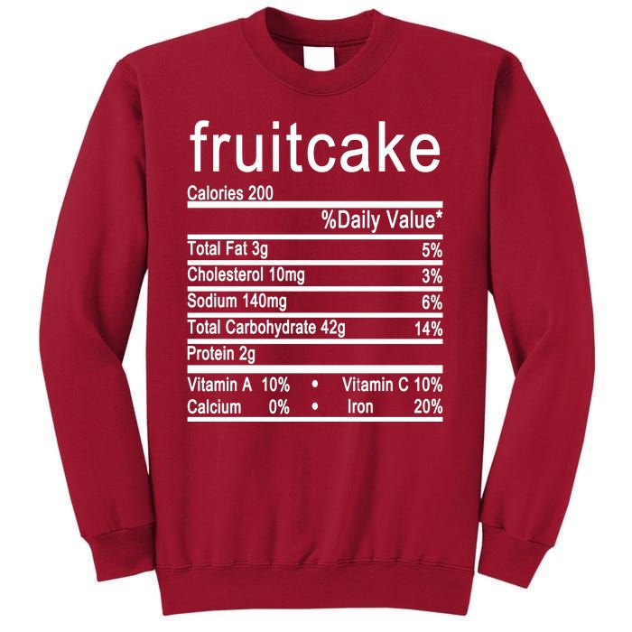 Fruitcake Tall Sweatshirt