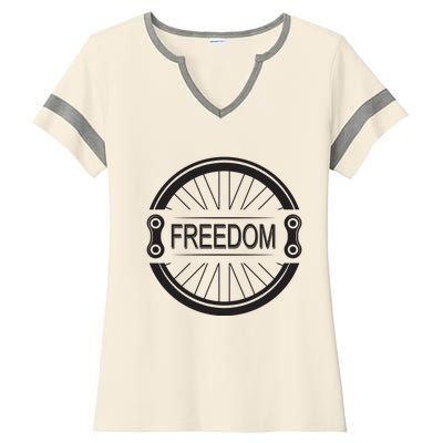 Freedom Ladies Halftime Notch Neck Tee