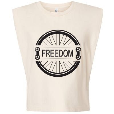 Freedom Garment-Dyed Women's Muscle Tee