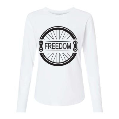 Freedom Womens Cotton Relaxed Long Sleeve T-Shirt