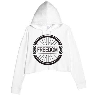 Freedom Crop Fleece Hoodie