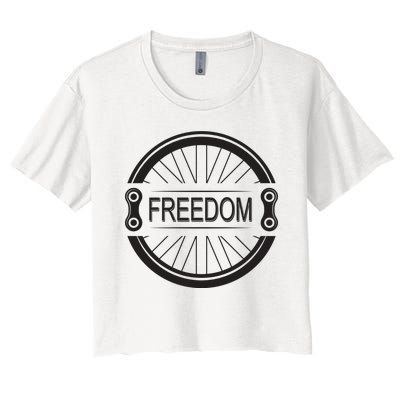 Freedom Women's Crop Top Tee