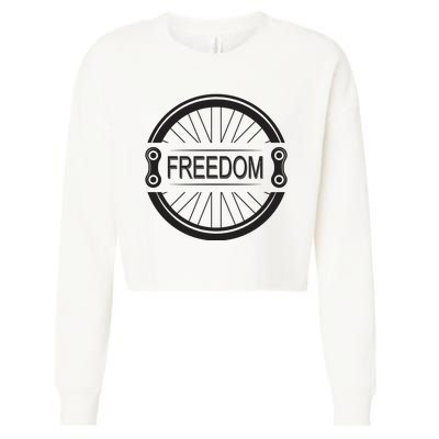 Freedom Cropped Pullover Crew