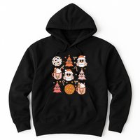 Funky Festive Santa Claus Holiday Vibes Hoodie