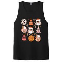 Funky Festive Santa Claus Holiday Vibes PosiCharge Competitor Tank