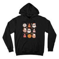 Funky Festive Santa Claus Holiday Vibes Tall Hoodie