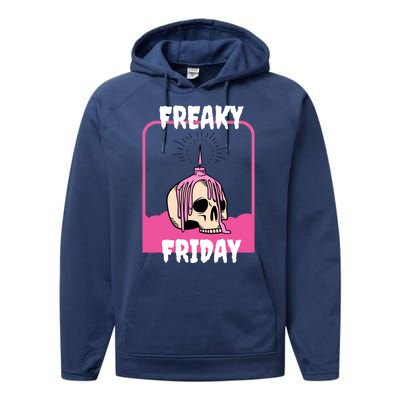 Freaky Friday Skeleton Performance Fleece Hoodie