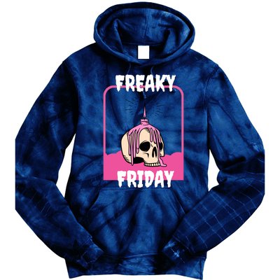 Freaky Friday Skeleton Tie Dye Hoodie