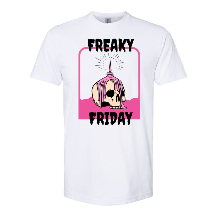 Freaky Friday Skeleton Softstyle CVC T-Shirt