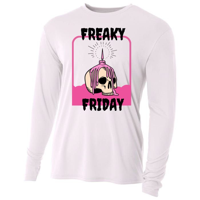 Freaky Friday Skeleton Cooling Performance Long Sleeve Crew