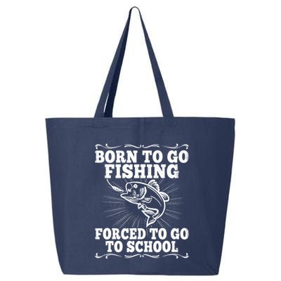 Funny Fishing Saying Fisherman Outfit Angler Boy Girl 25L Jumbo Tote