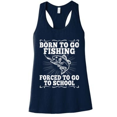 Funny Fishing Saying Fisherman Outfit Angler Boy Girl Womens Tank Top