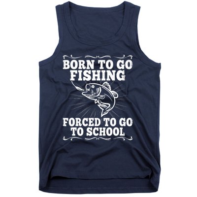 Funny Fishing Saying Fisherman Outfit Angler Boy Girl Tank Top