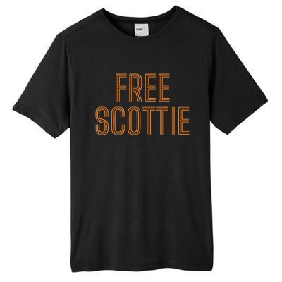 Funny Free Scottie Mug Shot Humour Tall Fusion ChromaSoft Performance T-Shirt