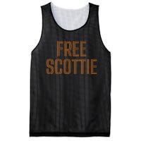 Funny Free Scottie Mug Shot Humour Mesh Reversible Basketball Jersey Tank