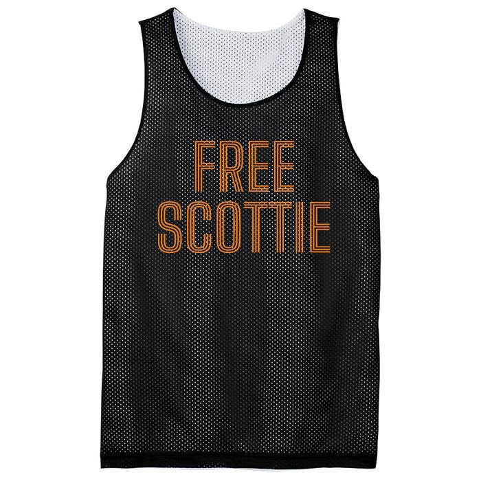 Funny Free Scottie Mug Shot Humour Mesh Reversible Basketball Jersey Tank