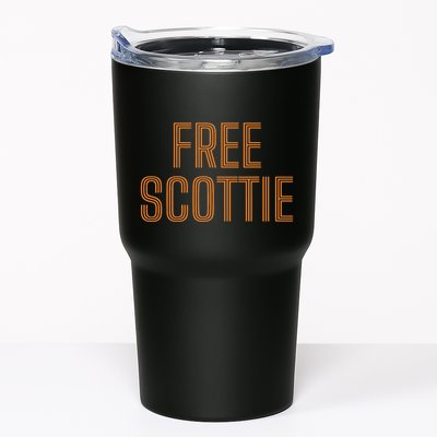 Funny Free Scottie Mug Shot Humour Tumbler
