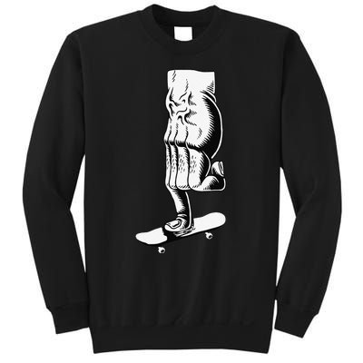 Fingerboard Finger Skateboard Skate Fingerboarding Sweatshirt