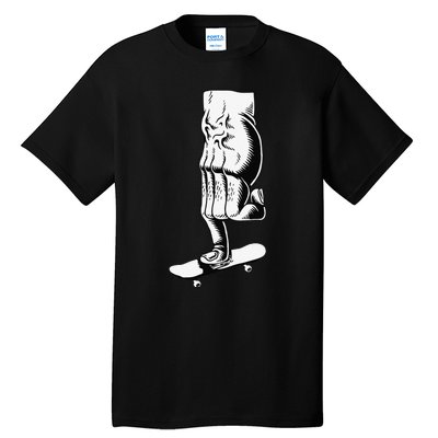 Fingerboard Finger Skateboard Skate Fingerboarding Tall T-Shirt