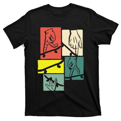 Fingerboard Fingerboarding Skateboarding T-Shirt