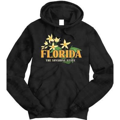 Florida FL Sunshine State Tie Dye Hoodie