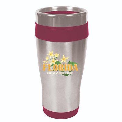 Florida FL Sunshine State 16oz Travel Tumbler
