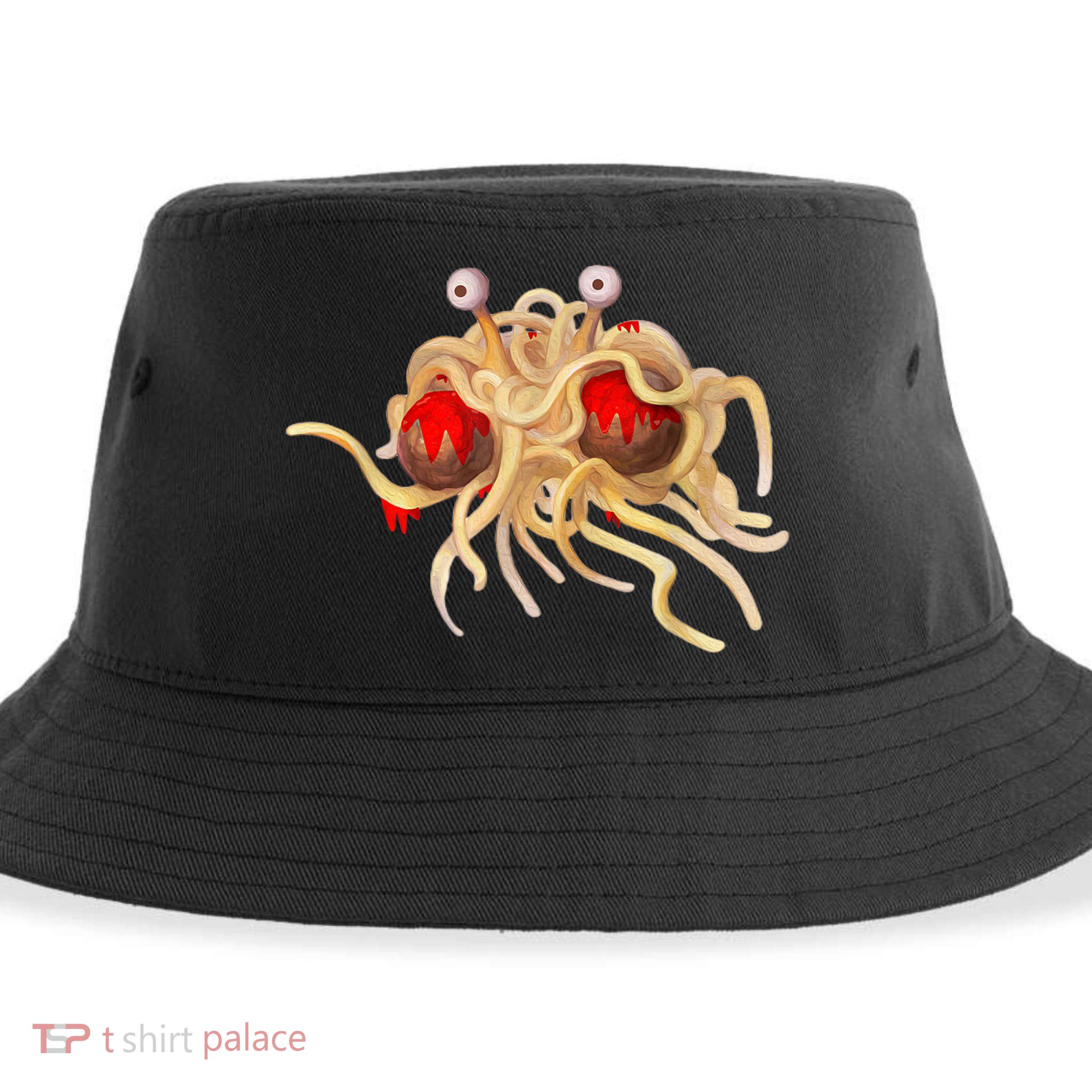 FSM Flying Spaghetti Monster Funny Pastafarian Atheist Sustainable Bucket Hat