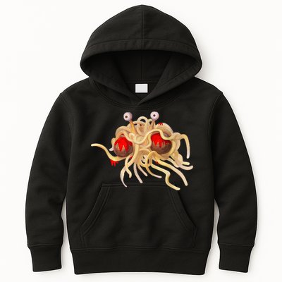 FSM Flying Spaghetti Monster Funny Pastafarian Atheist Kids Hoodie