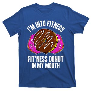 Funny Fitness Saying Workout Gym National Donut Day Lover Gift T-Shirt