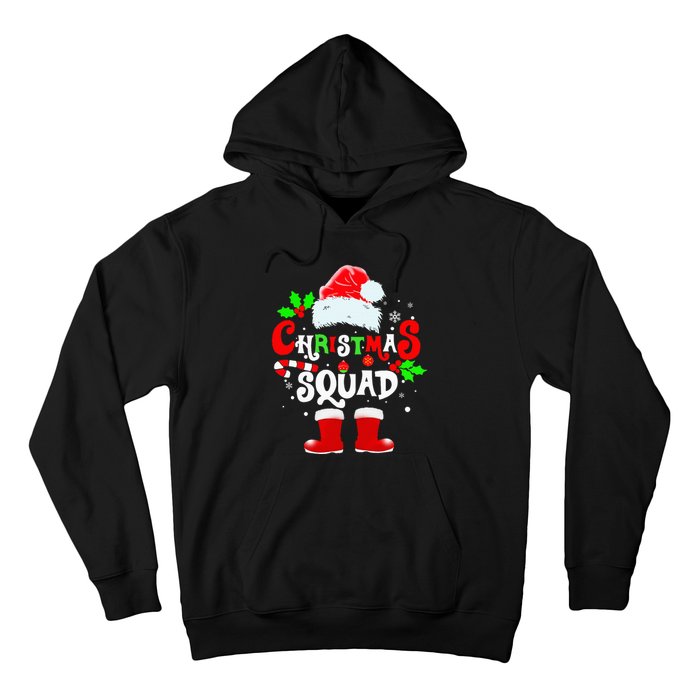 Festive Family Santa Hat Set for Christmas Gathering Hoodie