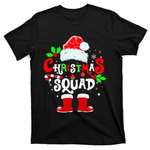 Festive Family Santa Hat Set for Christmas Gathering T-Shirt