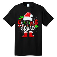 Festive Family Santa Hat Set for Christmas Gathering Tall T-Shirt