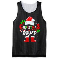 Festive Family Santa Hat Set for Christmas Gathering Mesh Reversible Basketball Jersey Tank