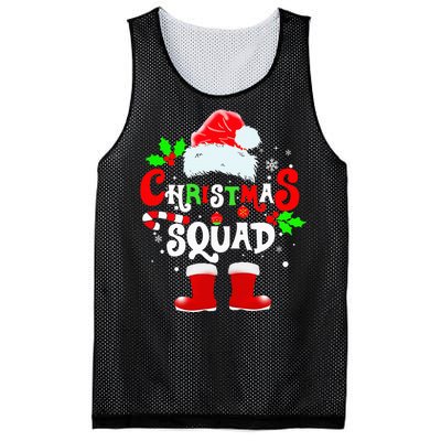 Festive Family Santa Hat Set for Christmas Gathering Mesh Reversible Basketball Jersey Tank