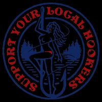 Funny Fishing Support Your Local Hookers Top For Dad Womens T-Shirt