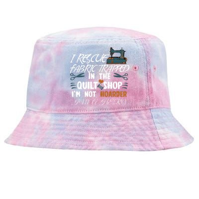 Funny Fabric Sewing Quilting Tie-Dyed Bucket Hat