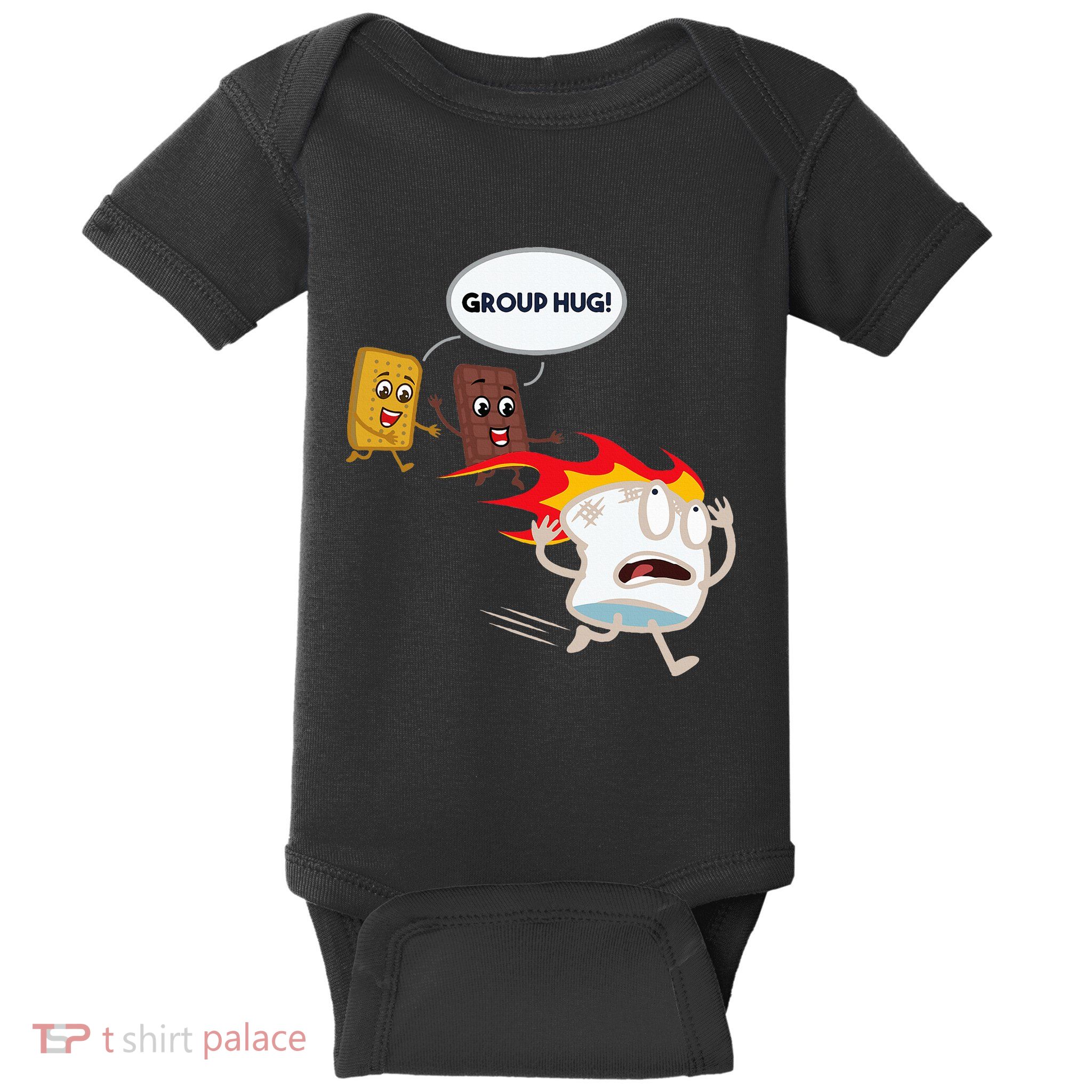 Funny For Smores Camping Roasting Outdoor Baby Bodysuit