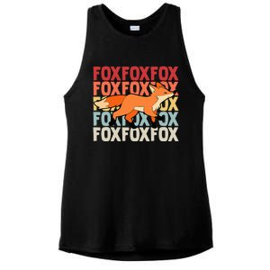 Fox Foxes Smart Ladies PosiCharge Tri-Blend Wicking Tank