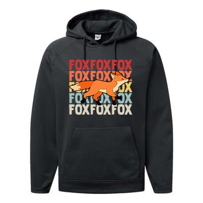 Fox Foxes Smart Performance Fleece Hoodie