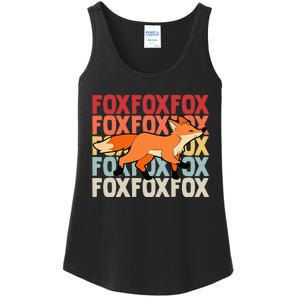 Fox Foxes Smart Ladies Essential Tank