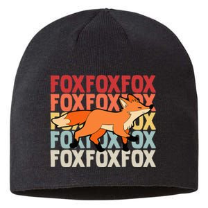 Fox Foxes Smart Sustainable Beanie