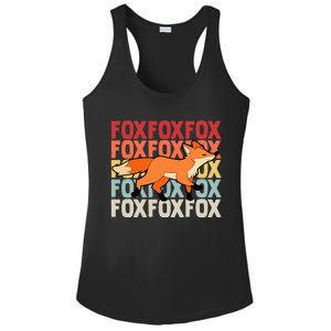 Fox Foxes Smart Ladies PosiCharge Competitor Racerback Tank