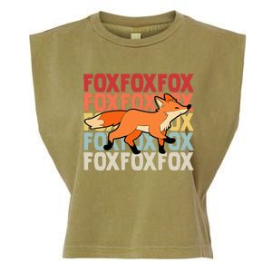 Fox Foxes Smart Garment-Dyed Women's Muscle Tee