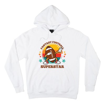 Fantasy Football Superstar Dabbing Football For Dad Son Hoodie