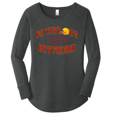 Funny Football Season Vintage In My Travis Hot Era Women's Perfect Tri Tunic Long Sleeve Shirt