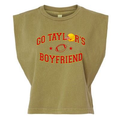 Funny Football Season Vintage In My Travis Hot Era Garment-Dyed Women's Muscle Tee